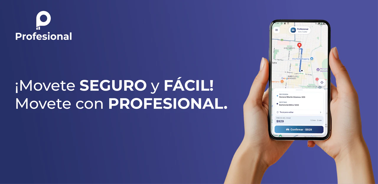 Profesional Pasajero — portada de la app